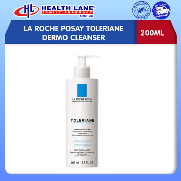 LA ROCHE POSAY TOLERIANE DERMO CLEANSER (200ML) | Health Lane